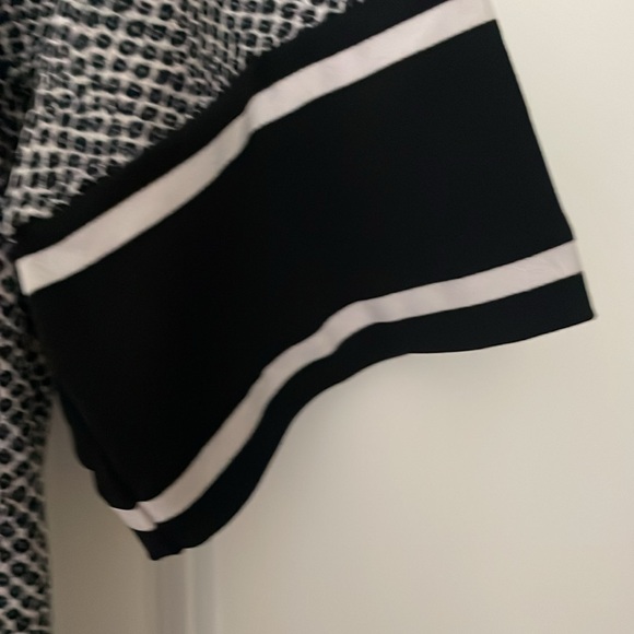 MICHEAL Michael Kors Black White and Gray Dress in Petite Small - Picture 3 of 12